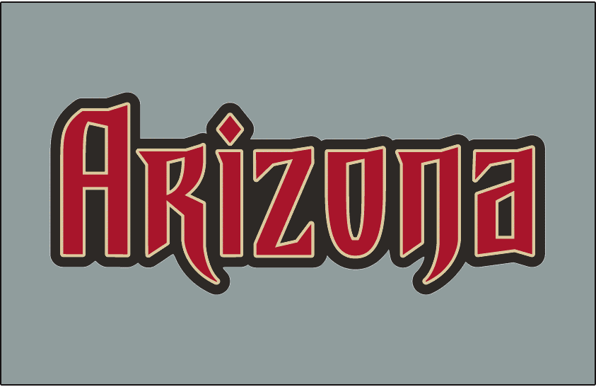 Arizona Diamondbacks 2007-2015 Jersey Logo 01 vinyl decal